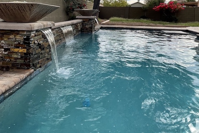 Beautiful pool that had pool renovation done by Pool Scouts of Cape Coral