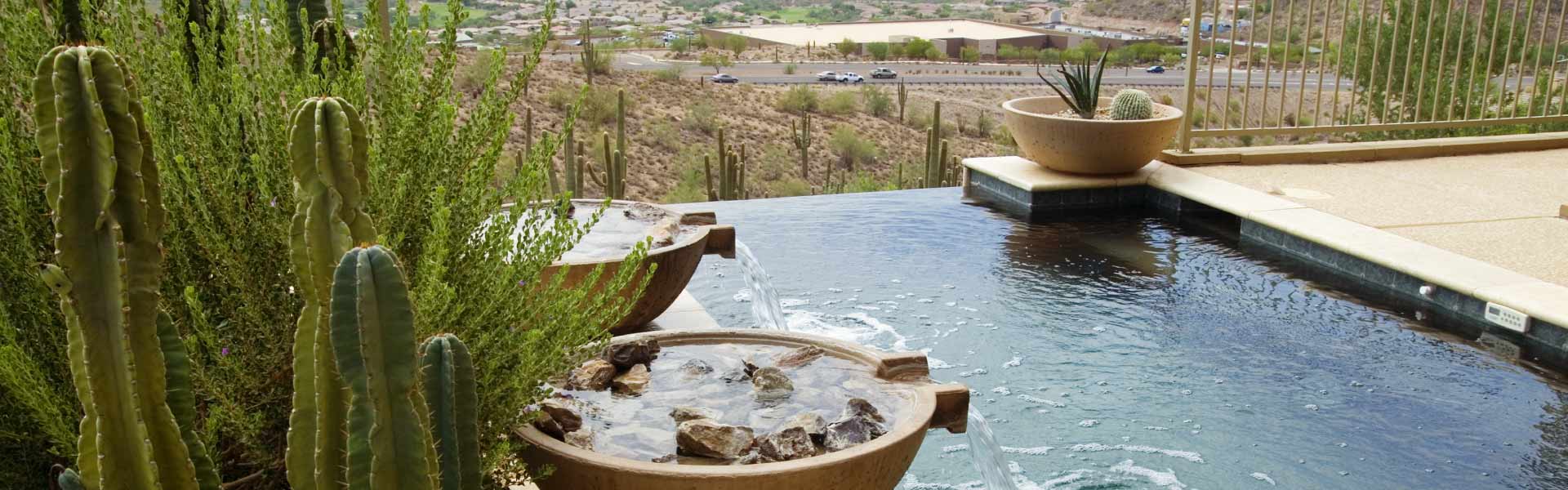 Clean pool in Arizona