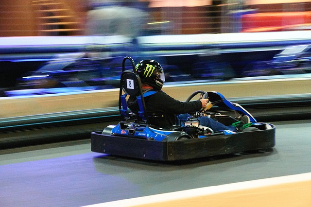Indoor karting at The Pit in Mooresville