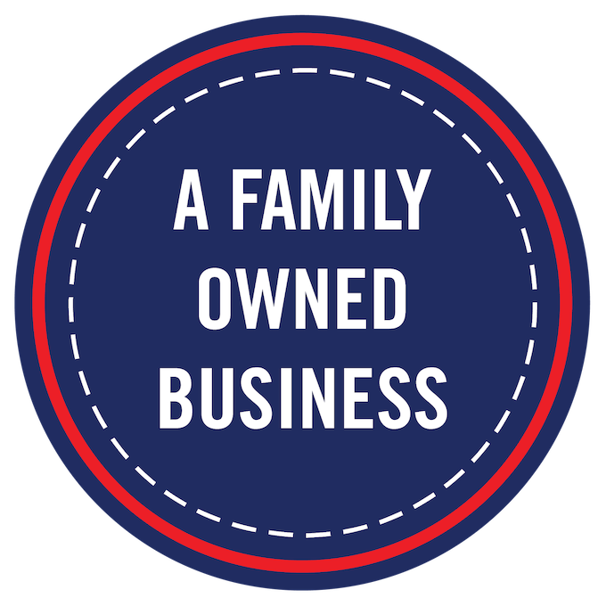 A Family Owned Business Badge