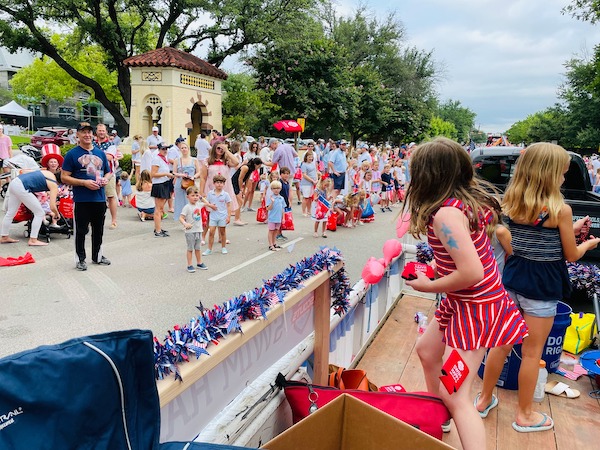 Annual Fourth of July Parade in Devonshire, TX