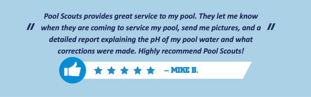 Positive review from customer of Pool Scouts of the Space Coast
