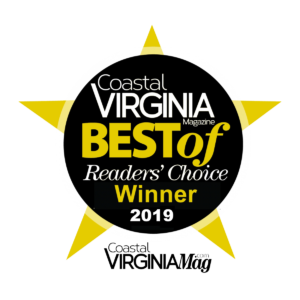 Coastal Virginia Best of Reader's Choice Winner 2019 logo